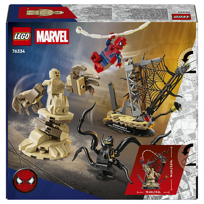LEGO Marvel Batalla Legendaria: Spider-Man vs. Sandman 76334