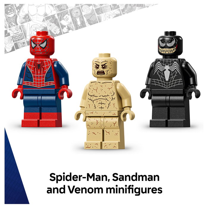 LEGO Marvel Batalla Legendaria: Spider-Man vs. Sandman 76334