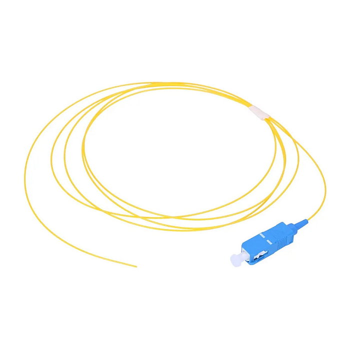 Extralink Pigtail SC/UPC Monomodo G.657.A1 de 3m, Amarillo Extralink Pigtail SC/UPC Monomodo G.657.A1 de 3m, Amarillo