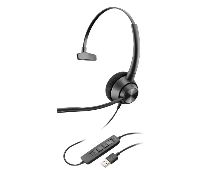 HP Poly EncorePro 310 Monaural USB-A Negro