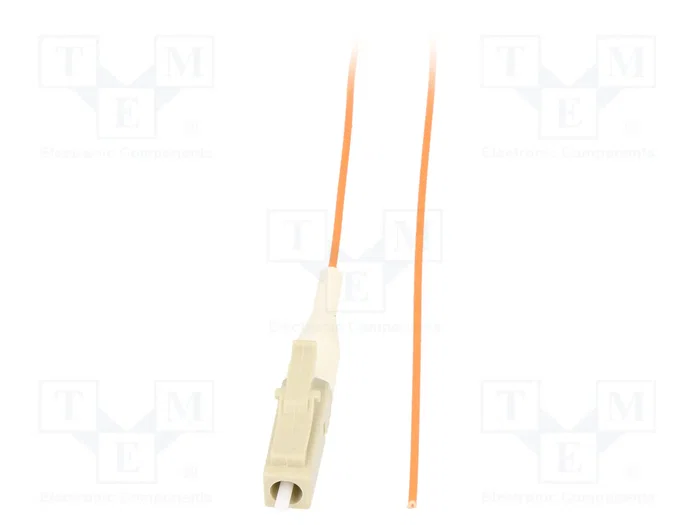 QOLTEC Latiguillo de fibra óptica OM2 LC/UPC a LC/UPC 3m 50/125µm