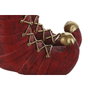 DKD Home Decor Macetero Magnesia Botas Elfo Rojo