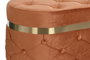 DKD Home Decor Set Descalzadora 2 Piezas Poliéster MDF Capitone