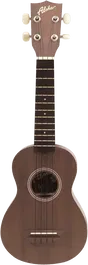 ALOHA Ukelele Soprano Natural Sapelli con Funda