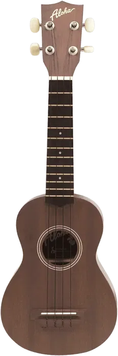 ALOHA Ukelele Soprano Natural Sapelli con Funda ALOHA Ukelele Soprano Natural Sapelli con Funda