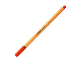 Stabilo Point 88 Rotulador Rojo 0,4 mm Caja de 10 Unidades