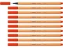 Stabilo Point 88 Rotulador Rojo 0,4 mm Caja de 10 Unidades