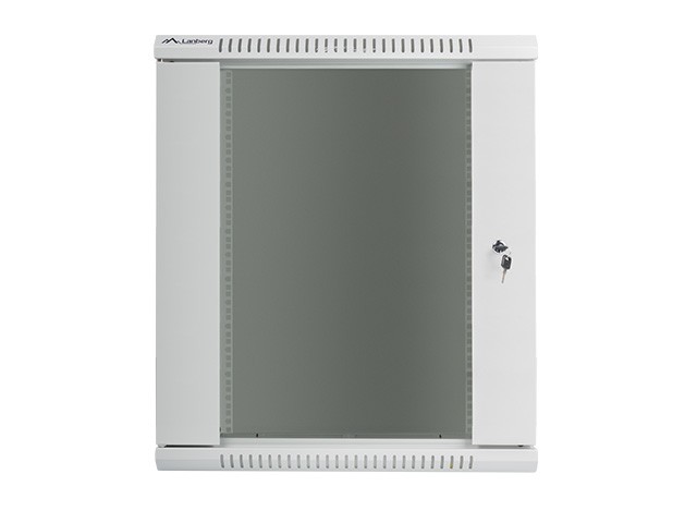 Lanberg Armario Rack de Pared WF01-6615-10S 15U 600x600 Gris