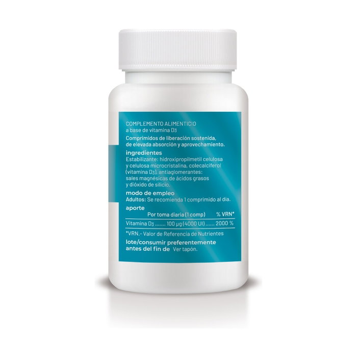 Soria Natural Vitamina D3 liberación sostenida 150 comprimidos de 250 mg Soria Natural Vitamina D3 liberación sostenida 150 comprimidos de 250 mg