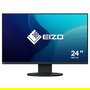 EIZO FlexScan EV2400R-BK Monitor de Oficina 23.8 Pulgadas Full HD IPS 100 Hz, 5 ms, Negro, con Altura, Giro, Pivote e Inclinación Ajustables, DisplayPort/HDMI