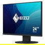 EIZO FlexScan EV2400R-BK Monitor de Oficina 23.8 Pulgadas Full HD IPS 100 Hz, 5 ms, Negro, con Altura, Giro, Pivote e Inclinación Ajustables, DisplayPort/HDMI