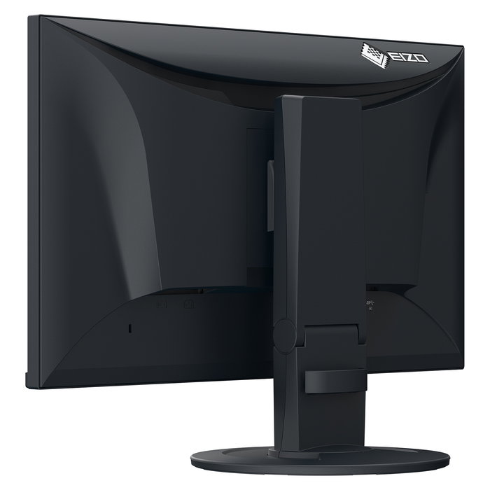 EIZO FlexScan EV2400R-BK Monitor de Oficina 23.8 Pulgadas Full HD IPS 100 Hz, 5 ms, Negro, con Altura, Giro, Pivote e Inclinación Ajustables, DisplayPort/HDMI