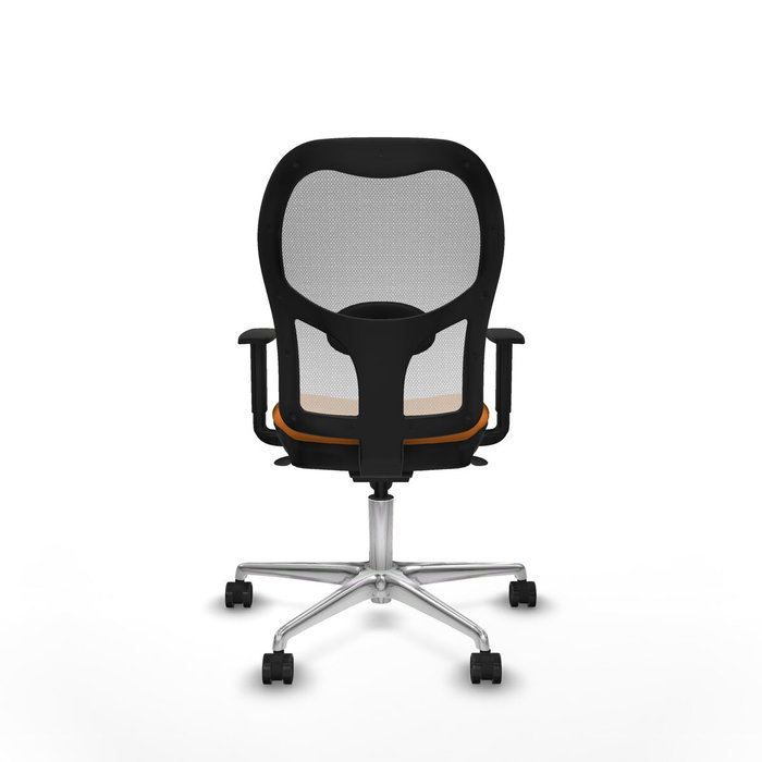 PIQUERAS Y CRESPO Silla de oficina Jorquera Naranja y Blanco