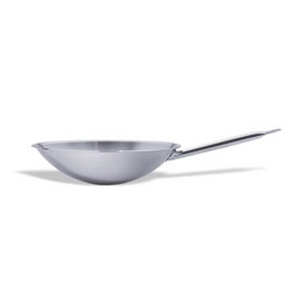 Vollrath Pujadas Sartén Wok Acero Inoxidable Fondo Redondo 36 cm