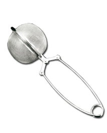 METALTEX Filtro de infusiones de acero inoxidable con pinza de 6 cm Ø
