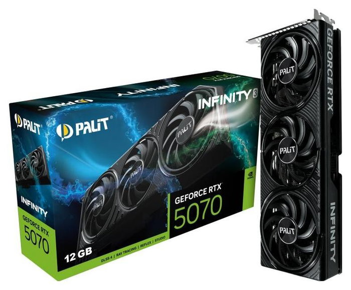 Palit GeForce RTX 5070 Infinity 3 12GB GDDR7