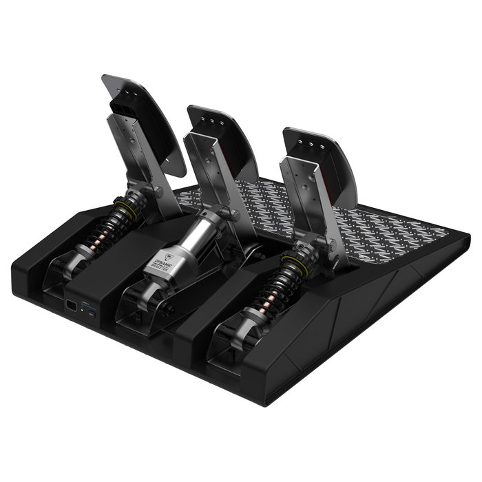 Turtle Beach VelocityOne Race Sistema de volante y pedales con Force Feedback, Negro