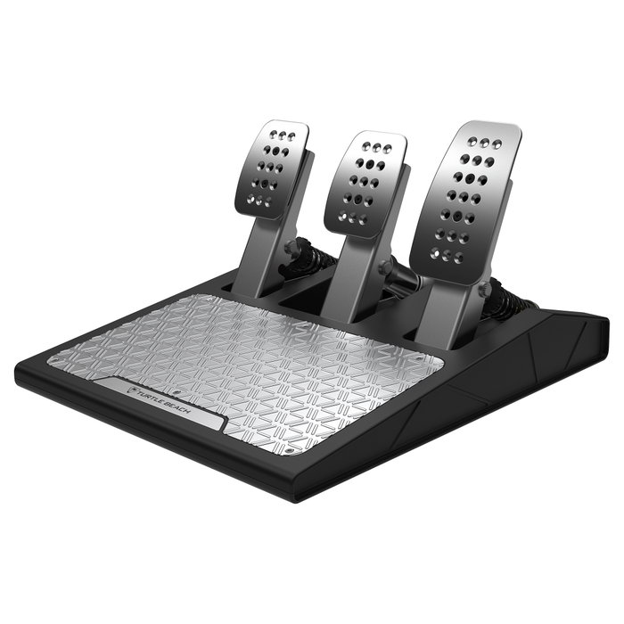 Turtle Beach VelocityOne Race Sistema de volante y pedales con Force Feedback, Negro