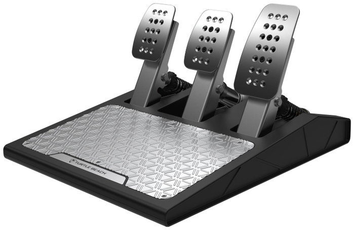 Turtle Beach VelocityOne Race Sistema de volante y pedales con Force Feedback, Negro