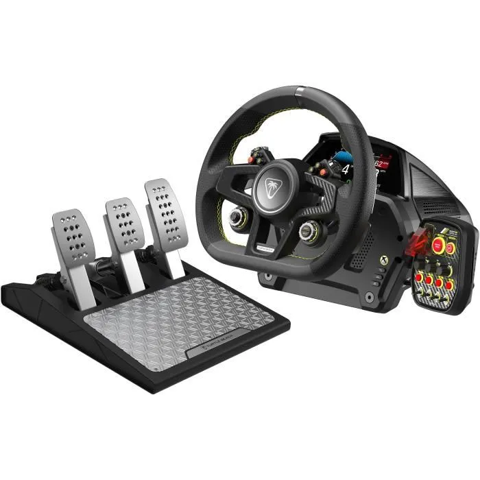 Turtle Beach VelocityOne Race TBS-0726-05 Volante y Pedales Universal para Xbox y PC Negro Turtle Beach VelocityOne Race TBS-0726-05 Volante y Pedales Universal para Xbox y PC Negro