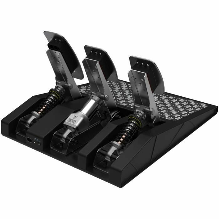 Turtle Beach VelocityOne Race Sistema de volante y pedales con Force Feedback, Negro