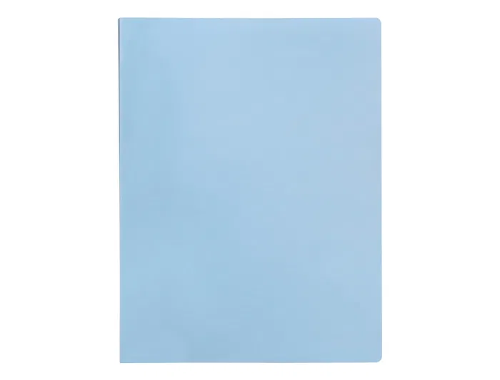 Liderpapel Carpeta Escaparate 20 Fundas Polipropileno DIN A4 Celeste Opaco
