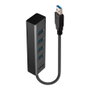 Lindy Hub USB 4 Puertos 3.2 Gen 1 Negro