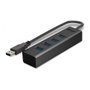 Lindy Hub USB 4 Puertos 3.2 Gen 1 Negro