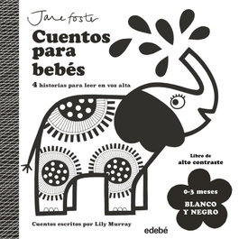 EDEBE Cuentos para bebés blanco y negro (0-3 meses)