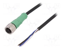 PHOENIX CONTACT SAC-4P-10,0-PVC/M12FS Cable para sensores M12 hembra recto 10m