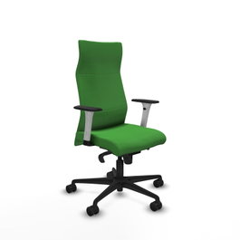 PIQUERAS Y CRESPO Sillón Albacete Verde con Mecanismo Sincro