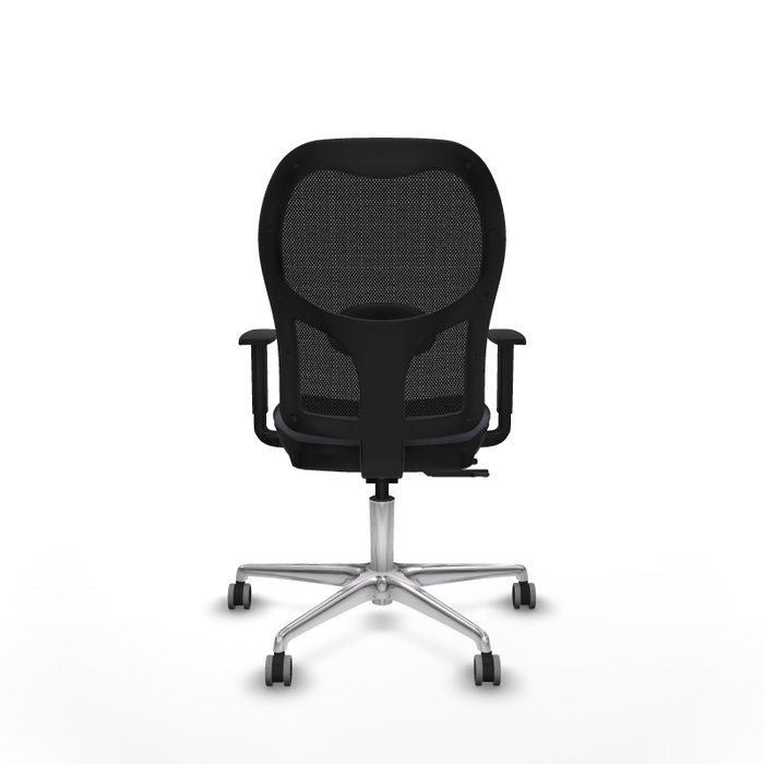 PIQUERAS Y CRESPO Silla de oficina Jorquera Gris oscuro/Negro con Mecanismo Sincro/Traslack
