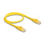 DeLOCK Cable Ethernet Cat.6a U/UTP Fast Tracing 0,5 m Amarillo