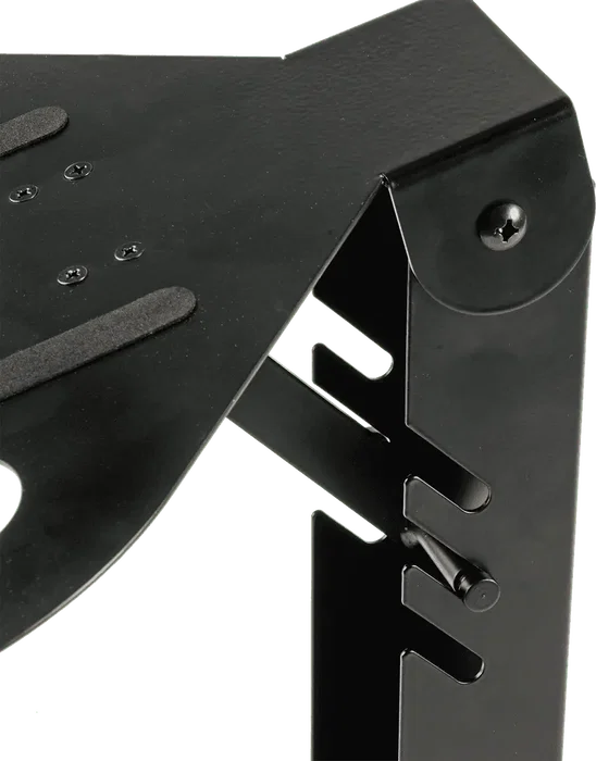 QUIKLOK Soporte Ordenador Portátil Universal Sobremesa, Altura Regulable, Acero, Carga Máxima 15 kg