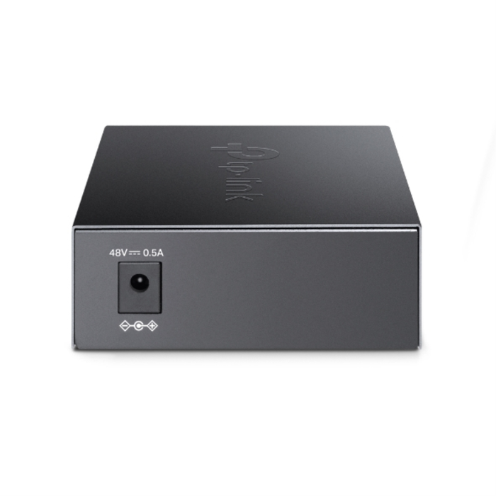 TP-Link FC111PB-20 Convertidor de medio 100 Mbps Monomodo SC con PoE Negro