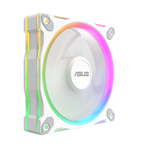 Asus 90DA00I3-B09020 Ventilador Carcasa Ordenador Prime MR120 ARGB PWM 12cm Blanco 3 Unidades