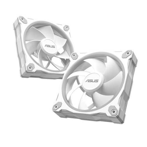 Asus 90DA00I3-B09020 Ventilador Carcasa Ordenador Prime MR120 ARGB PWM 12cm Blanco 3 Unidades