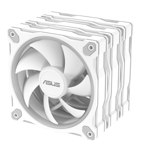 Asus 90DA00I3-B09020 Ventilador Carcasa Ordenador Prime MR120 ARGB PWM 12cm Blanco 3 Unidades