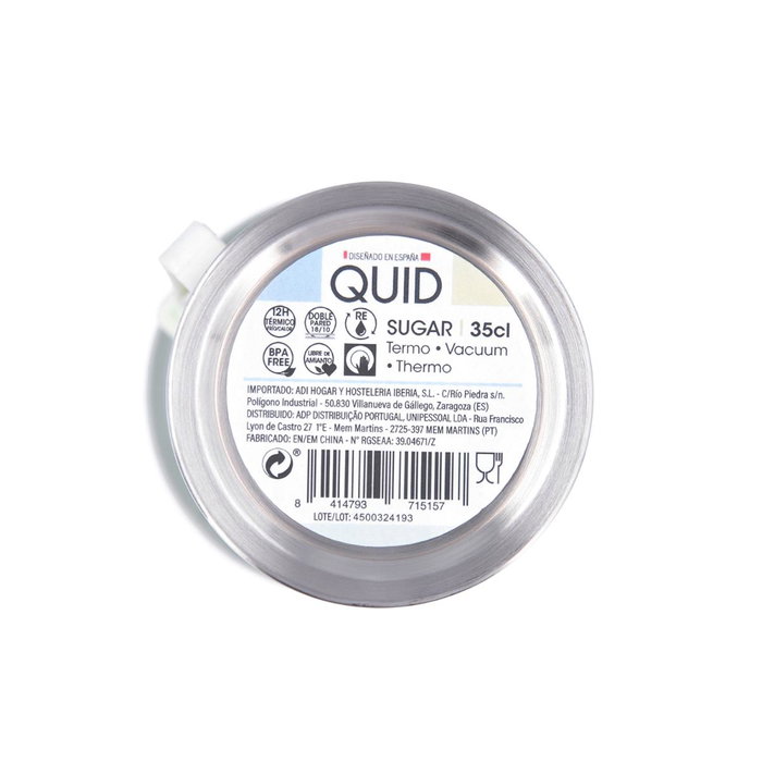 Termo Acero Inoxidable Sugar Quid 350 mL
