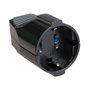 Solera 5019n Base Aerea T/TL 16A 250V Negra IP20 (Retractilada)
