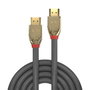 LINDY Cable HDMI 2.1 37604 de 5 m, Macho a Macho, Gris