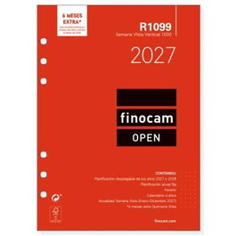 Finocam Recambio Anual Open R1099 2027 155x215mm