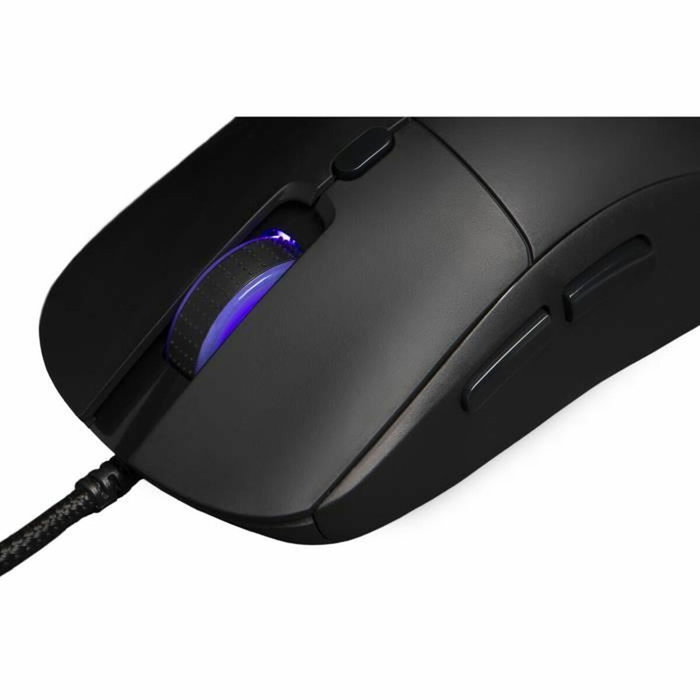 The G-Lab KULT-COBALT Ratón para juegos RGB 12800 DPI Negro