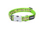 Red Dingo Collar Ajustable Monkey Lime Green 15 mm X 24-36 cm Nylon