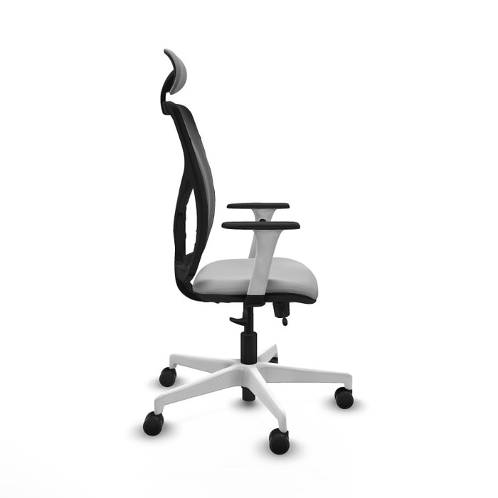 PIQUERAS Y CRESPO Silla de oficina Motilla Gris claro con mecanismo Sincro/Traslack PIQUERAS Y CRESPO Silla de oficina Motilla Gris claro con mecanismo Sincro/Traslack