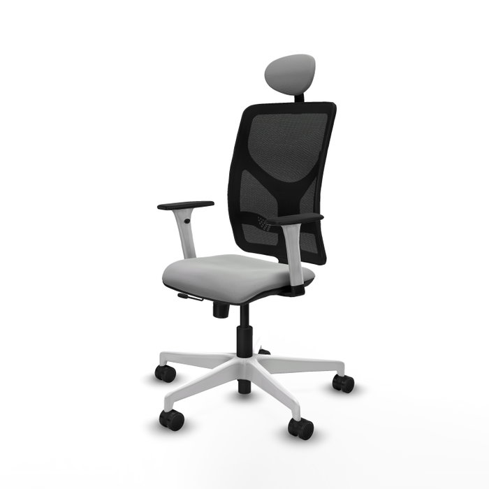 PIQUERAS Y CRESPO Silla de oficina Motilla Gris claro con mecanismo Sincro/Traslack PIQUERAS Y CRESPO Silla de oficina Motilla Gris claro con mecanismo Sincro/Traslack