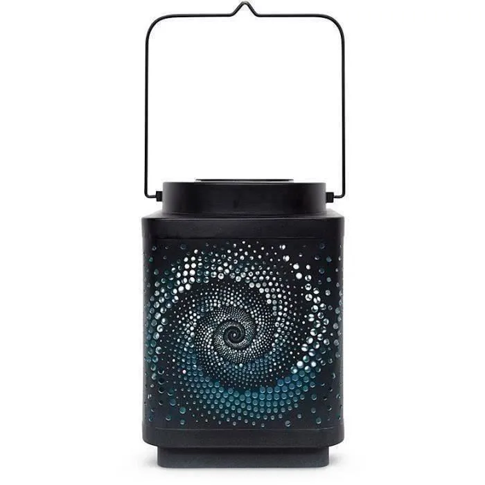 Garden Id Linterna solar Attract Azul 16 x 16 h23 cm Referencia 70703240 Garden Id Linterna solar Attract Azul 16 x 16 h23 cm Referencia 70703240