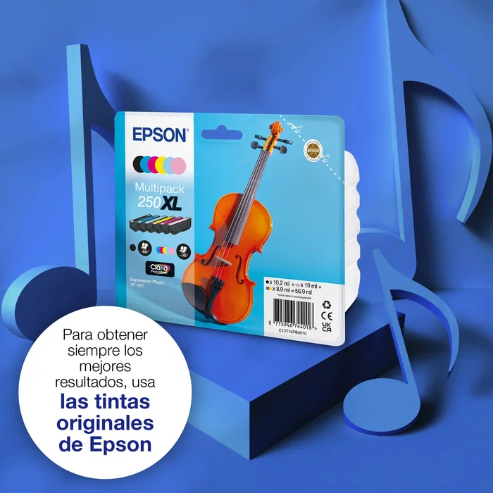 Epson 250XL Multipack de 6 colores para Expression Photo XP-980 Epson 250XL Multipack de 6 colores para Expression Photo XP-980