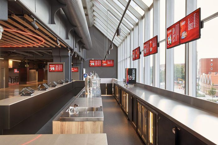 Vogel's PFB 3407 Barra de Interfaz 715 mm Negro