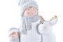 DKD Home Decor Figura Navidad Moderna Blanco Terracota 9 x 21 x 17 cm